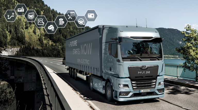 MAN eTruck includes MAN DigitalServices package as standard