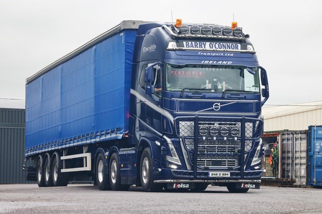 Barry O’Connor Transport Ltd is reaping the rewards of a new Volvo FH 540 Globetrotter XL