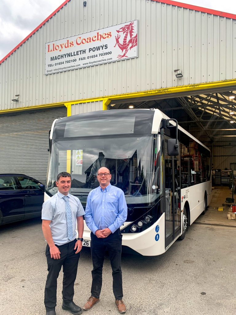 Welsh operator Lloyds Coaches upgrades fleet with another Enviro200 from Alexander Dennis